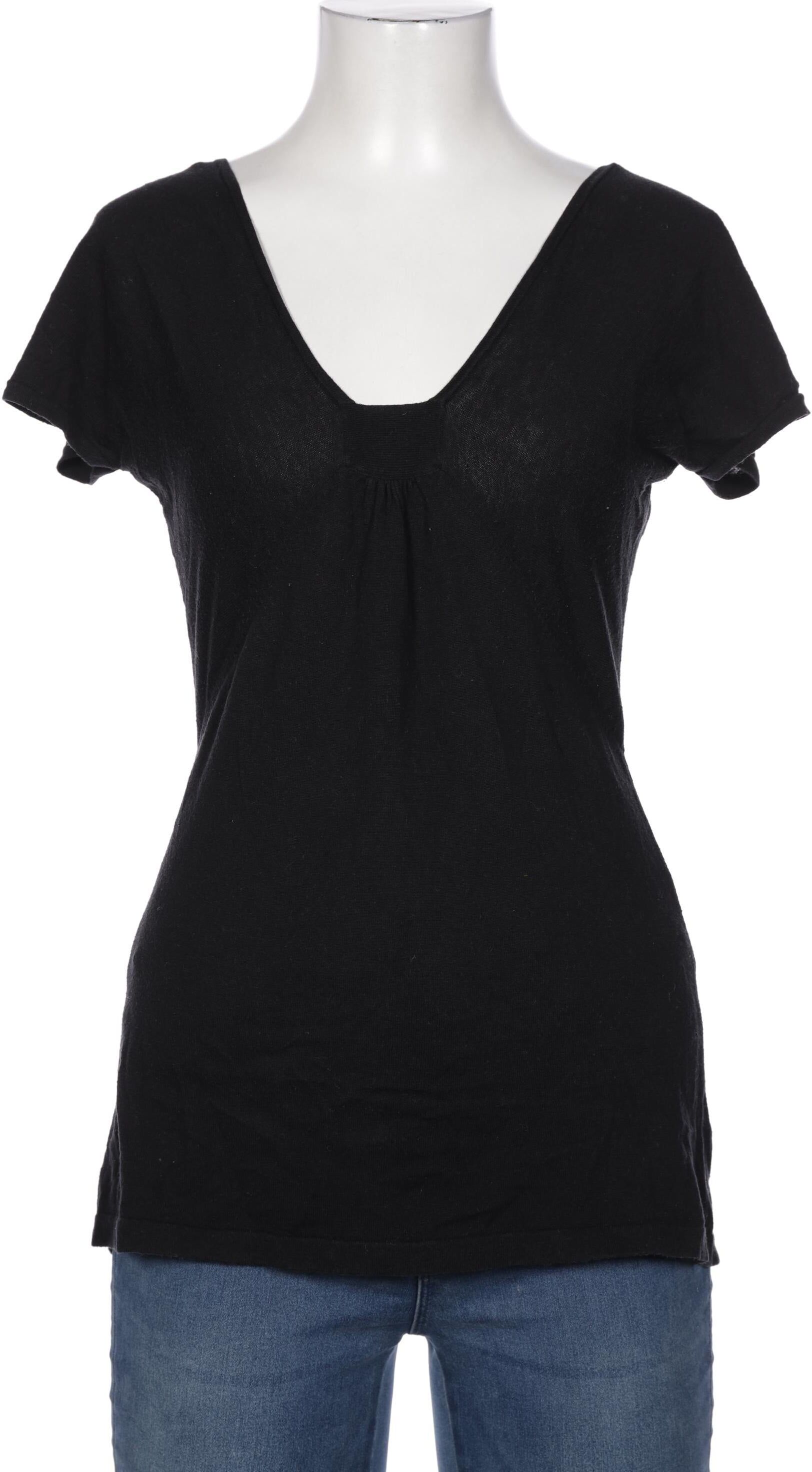 Turnover Damen Pullover, Schwarz, Gr. S, kein / Etikett - Second Hand
