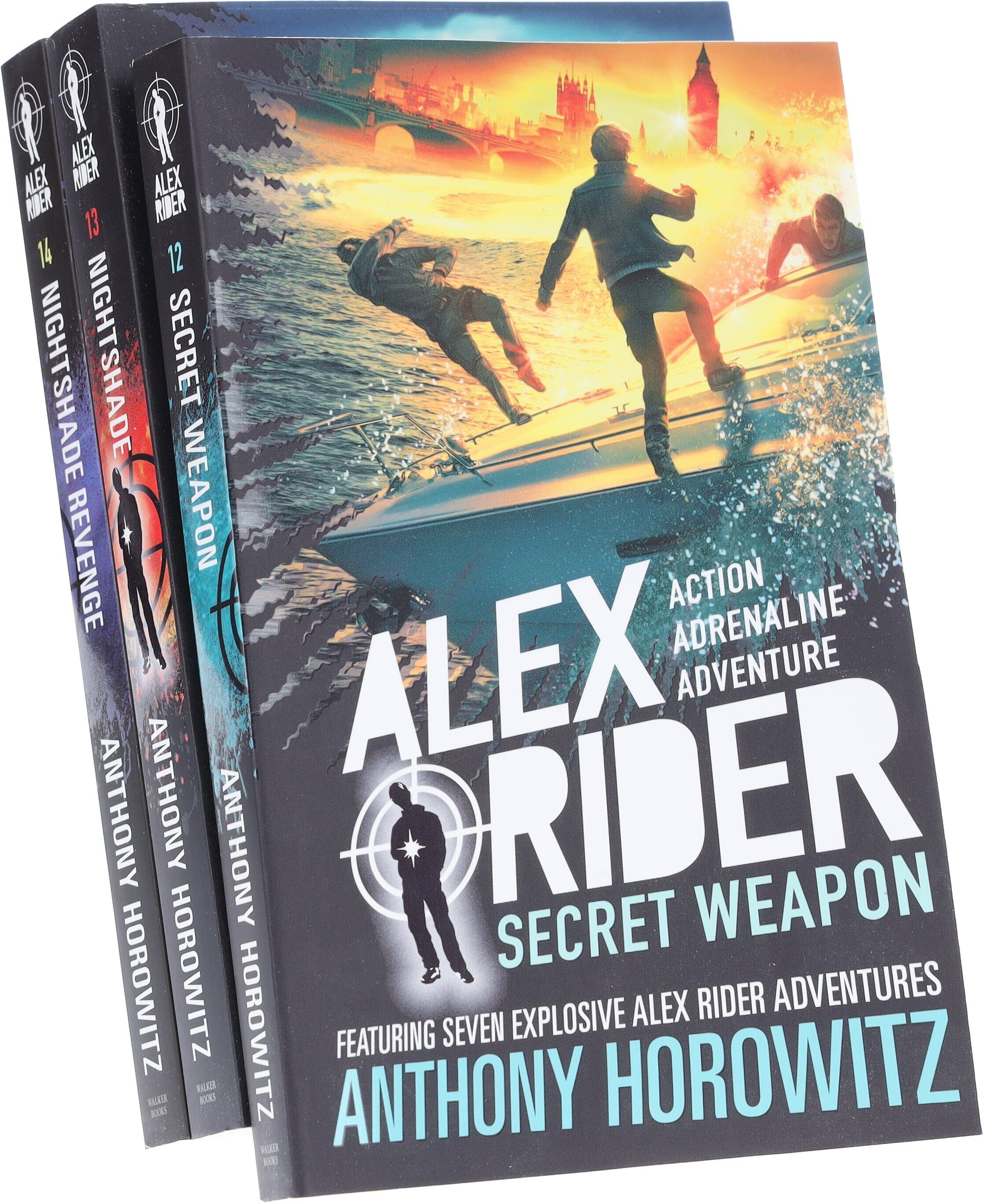 Alex Rider (Book 12-14) by Anthony Horowitz: 3 Books Collection Set - Ages 9-12 - Paperback Walker Books Ltd