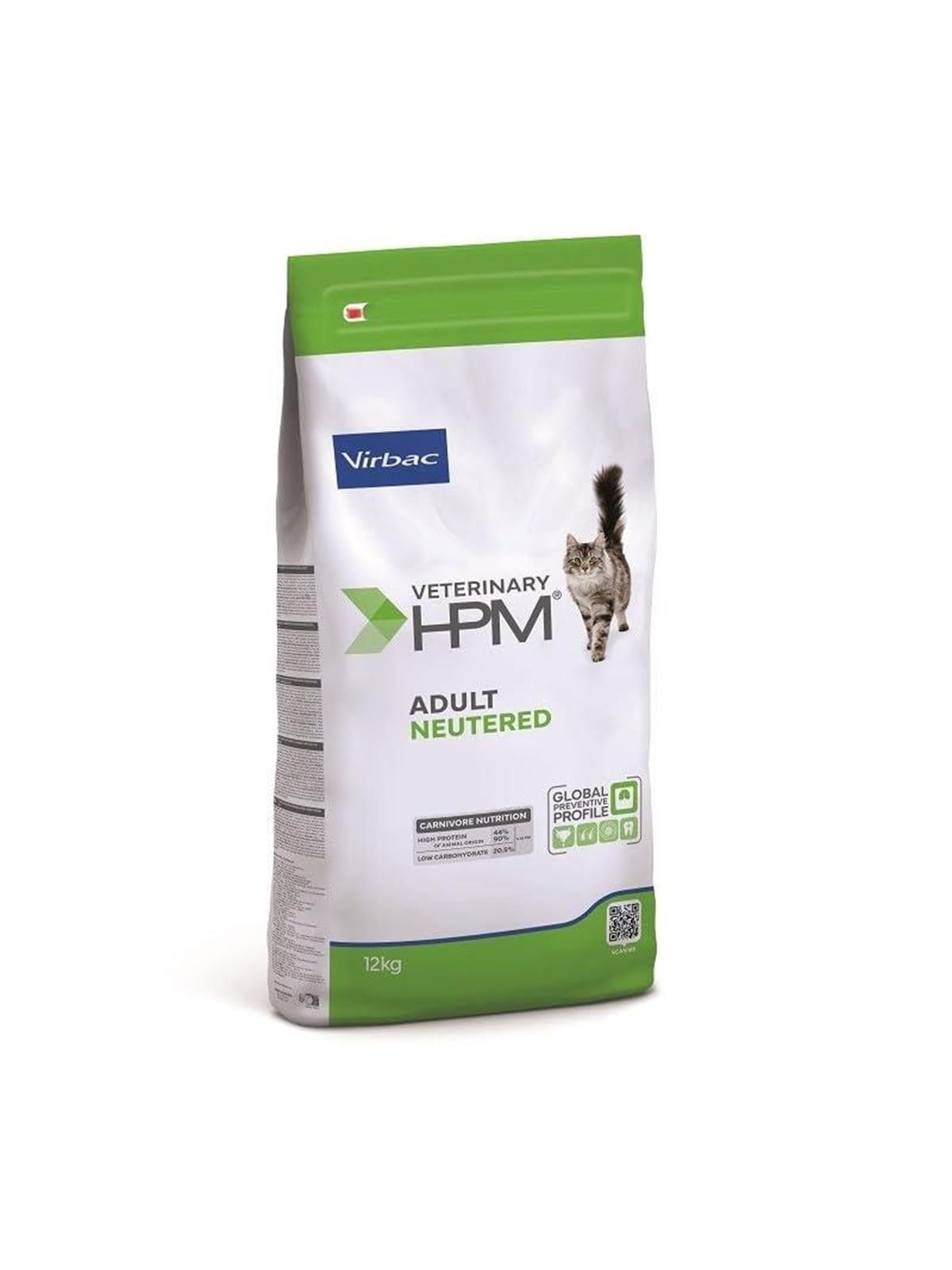 HPM VETERINARY ADULT NEUTERED CAT 12 kg