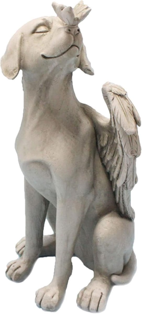 Dailygoods Angel Dog Memorial Statue - Herdenkingsbeeld voor huisdieren
