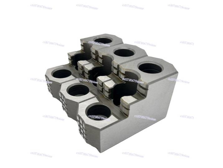 Griffes dures de mandrin hydraulique, griffes dures hydrauliques 45681012 pouces treuilant trois griffes, griffes avant et arrière, griffes dures fortes