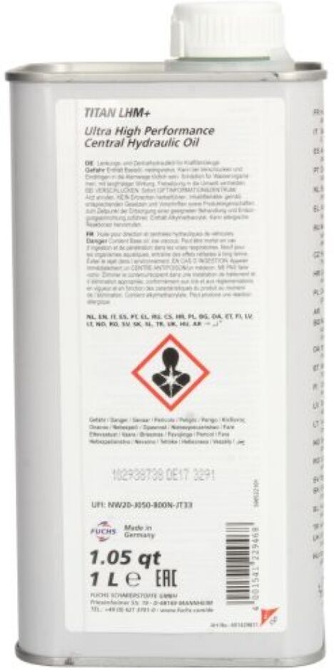 FUCHS 601102653 Power steering fluid