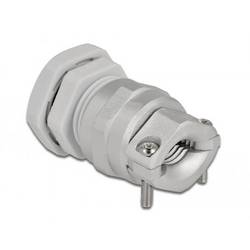 Delock 60356 mit Zugentlastung PG13.5 Metall, Kunststoff Grau 1 St.