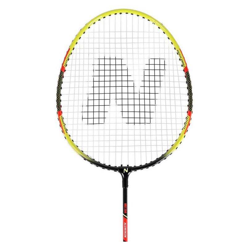 Nils NRZ204 ALUMINIUM Badmintonset + Koffer (Bespannt) (14-10-309)