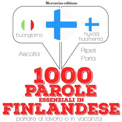 1000 parole essenziali in finlandese - JM Gardner, Audio, 9782821121102