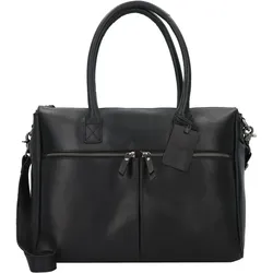 Burkely Fundamentals Vintage (18"), Notebooktasche, Schwarz