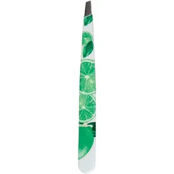 Nippes Kosmetik Pinzette schräg "Limette"