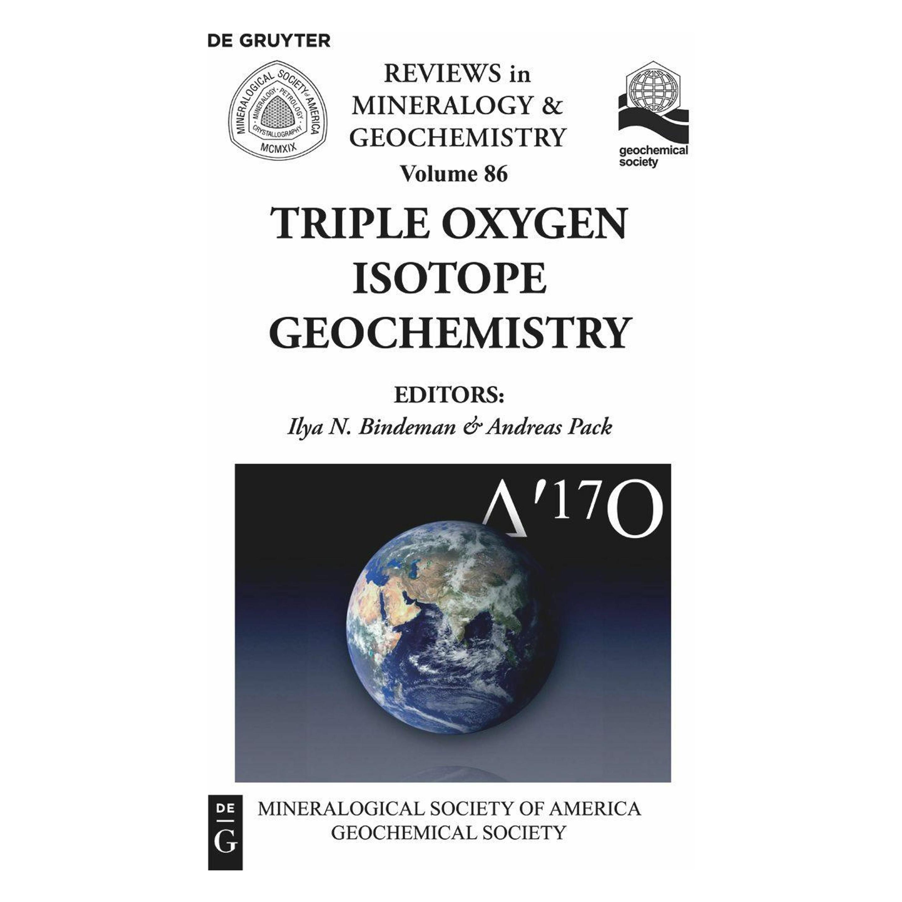 De Gruyter Triple Oxygen Isotope Geochemistry (Englisch, 2021) (56820902)