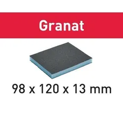 FESTOOL Schleifschwamm 98x120x13 120 GR/6 Granat