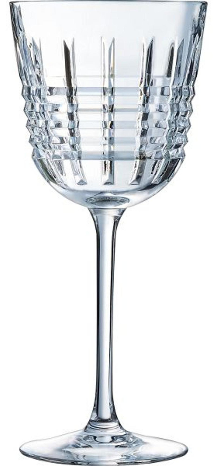 Set van zes transparante wijnglazen ARC Holdings Rendez-vous, inhoud 350 ml