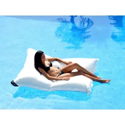 chillisy Premium Poolkissen Maxi 190/130 cm  ,Farbe: Anthrazit
