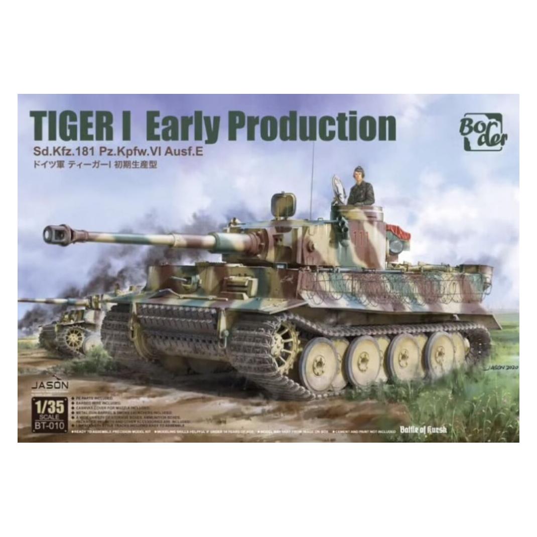 Border Model Tiger I Early Production Sd.Kfz.181 Pz.Kpfw.VI Ausf.E (BT-010)