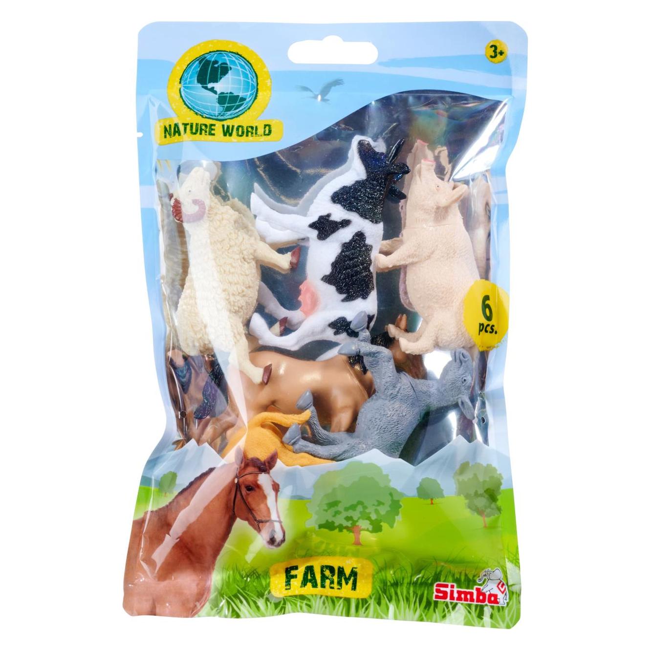 Simba Tiere im Tütchen, 3-sort. (104342674)