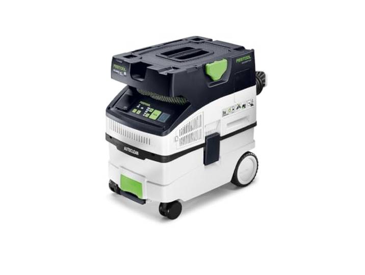 Festool Aspirateur CTL MIDI I AC CLEANTEC 578545 Aspirateur chantier compact - décolmatage AUTOCLEAN - Bluetooth - classe L - tuyau lisse