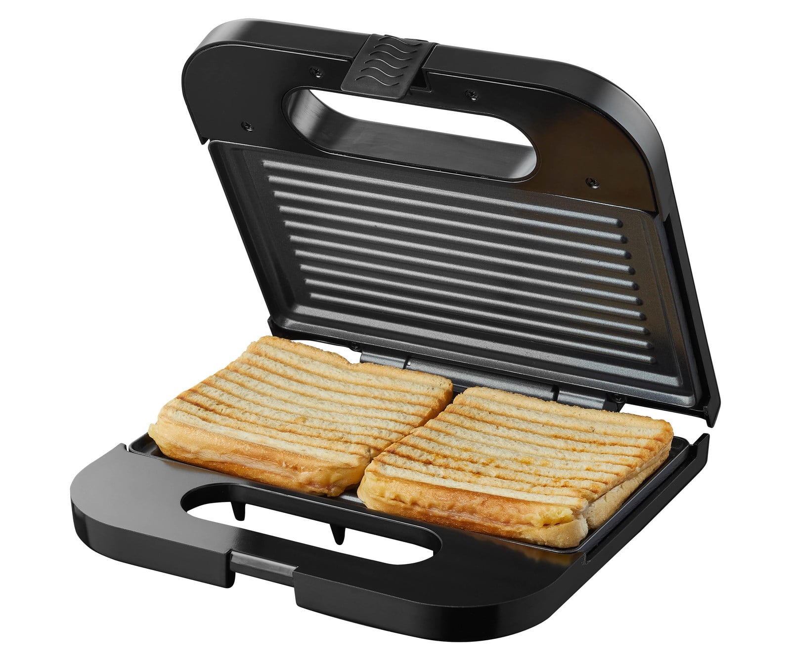 Tomado TGS2001S Tosti ijzer en Grillapparaat - 750 Watt - Zwart/RVS - 22,5 x 13 cm