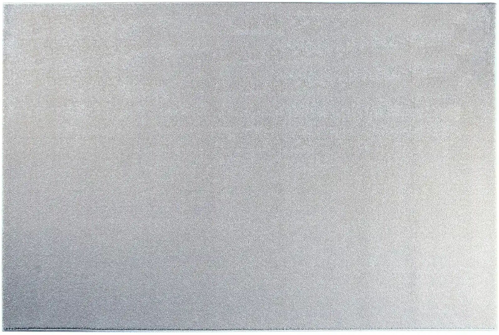 Höffner Webteppich  Matrix Aktion ¦ grau ¦ Synthetische Fasern,Jute ¦ Maße (cm): B: 100