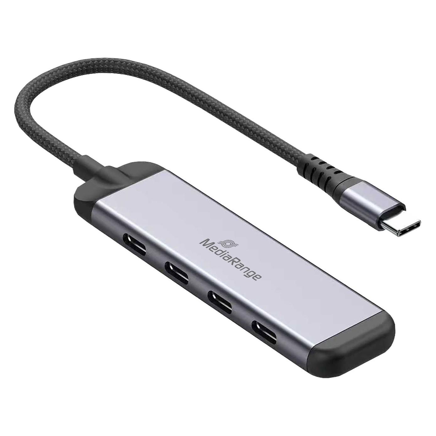 MediaRange MRCS512 Hub USB-C 3.2 4-port (USB-C, 4 Ports) (MRCS512)