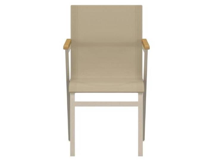 Mexico chaise de jardin beige.