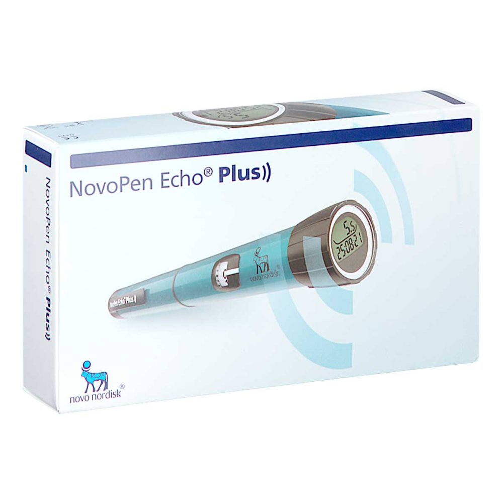 Novo Nordisk Pharma GmbH Novopen Echo Plus Injektionsgerät Blau 14412373