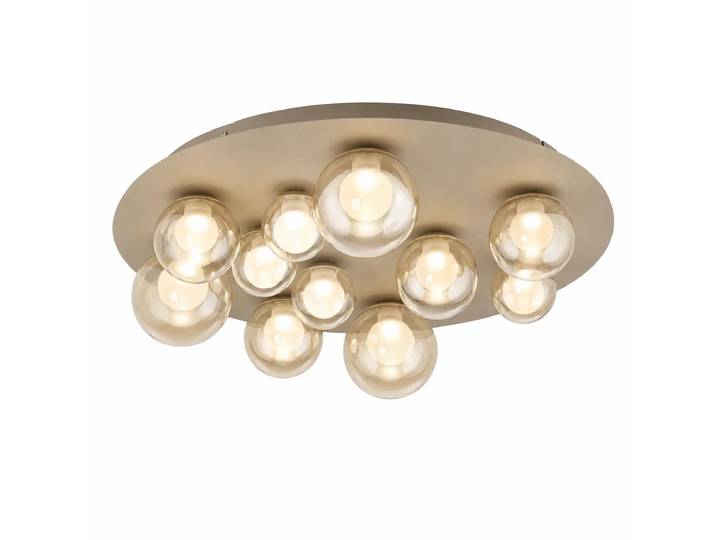 Neuhaus PURE Plafondlamp Popup 11 lichts Ø 60 cm champagne