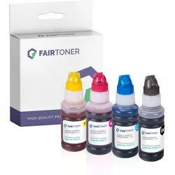 4er Multipack Set kompatibel für Epson EcoTank ET-2870 (104) Tintentanks