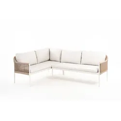 Loungesofa Pescara Polypropylen Beige