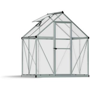Canopia Gewächshaus Palram Mythos, 2,3 m² Fläche, 185 x 125 x 208 cm, Polycarbonat, Fundamentrahmen