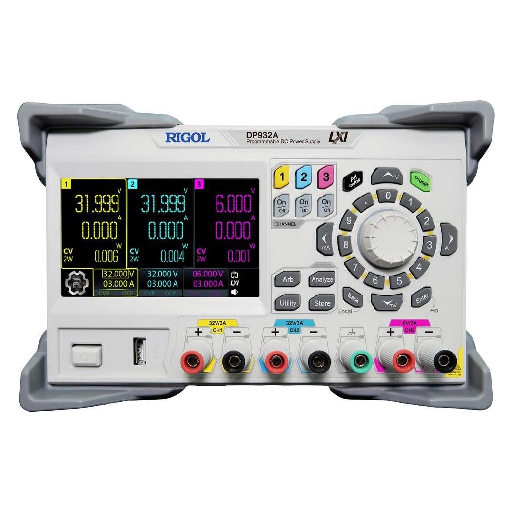 Rigol DP932A Labornetzgerät, einstellbar 0 - 32 V/DC 0 - 3 A 210 W USB, LAN An (DP932A)