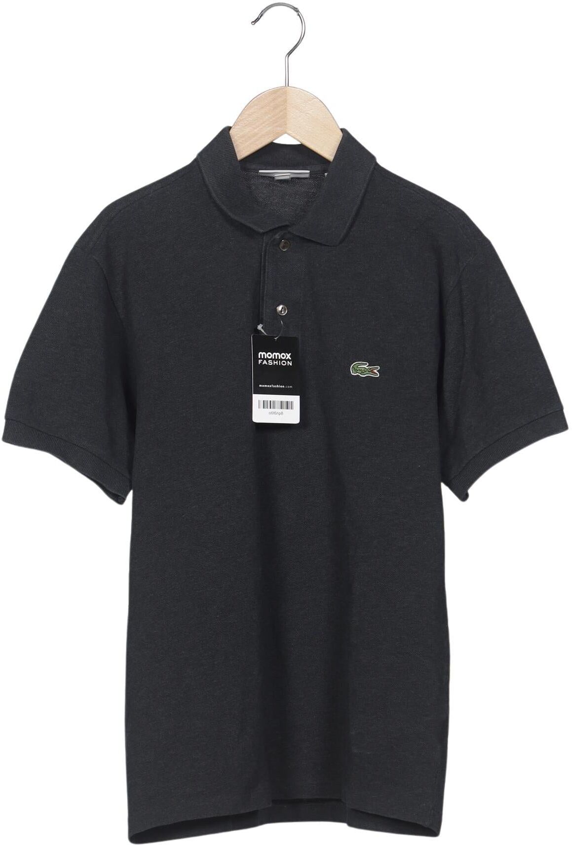 Lacoste Herren Poloshirt, Grau, Gr. M (Lacoste 3), kein / Etikett - Second Hand