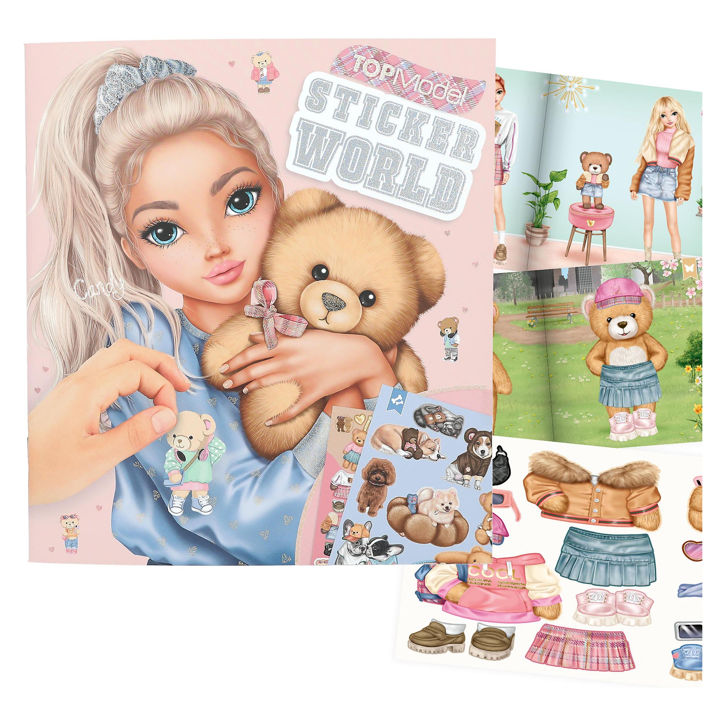 Magni Depesche TOPModel Stickerbuch TEAM TEDDY (413209)
