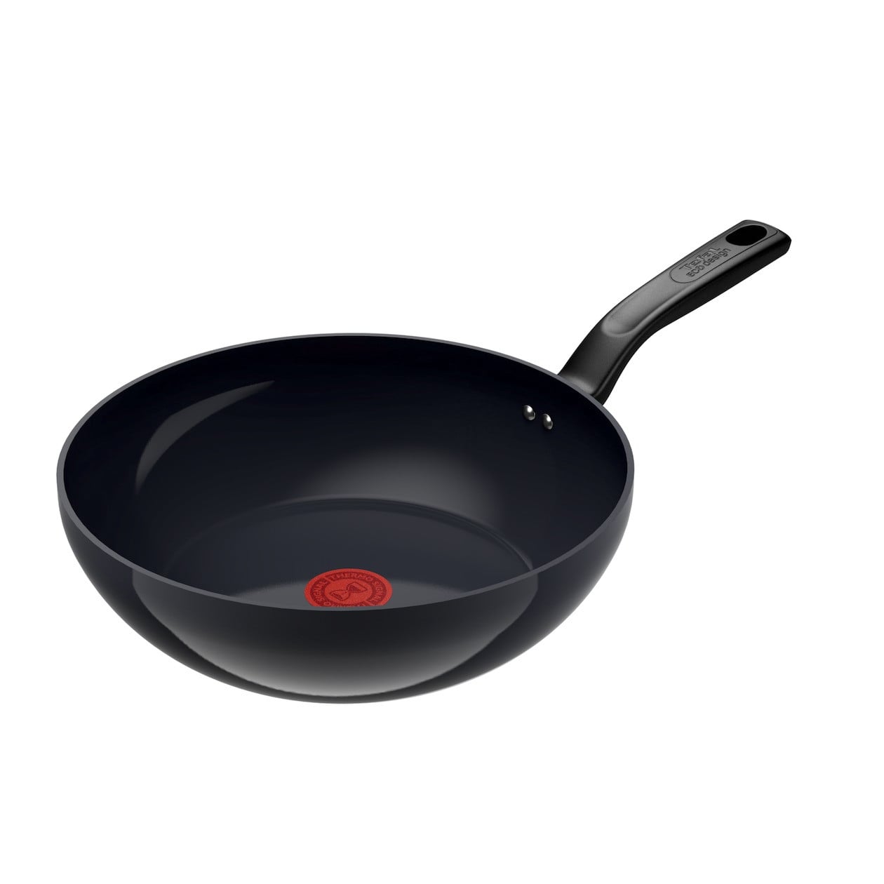 Tefal Change Black C4761925 Wokpan, Rond, Zwart, Keramisch, Aluminium, 3,6 liter