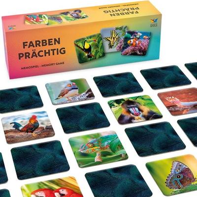 Farbenprächtig - Memospiel