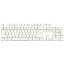 Redragon A130 PBT Doubleshot White, Keycaps, Weiss