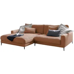 ECKSOFA CARA Braun Cord