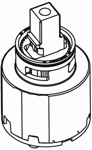 KWC Steuerpatrone M35 S-HF , Z537602 Z537602