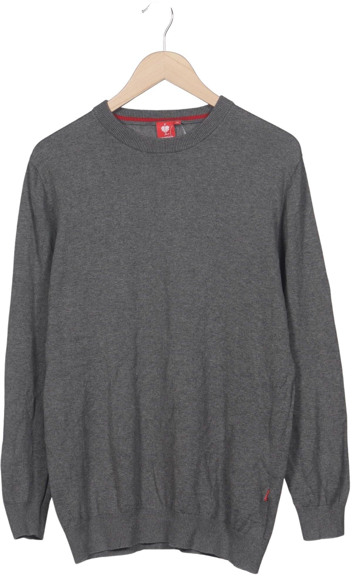engelbert strauss Herren Pullover, Grau, Gr. M, Baumwolle - Second Hand