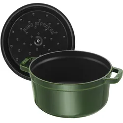 Staub Cocotte, Pfanne + Kochtopf, Grün