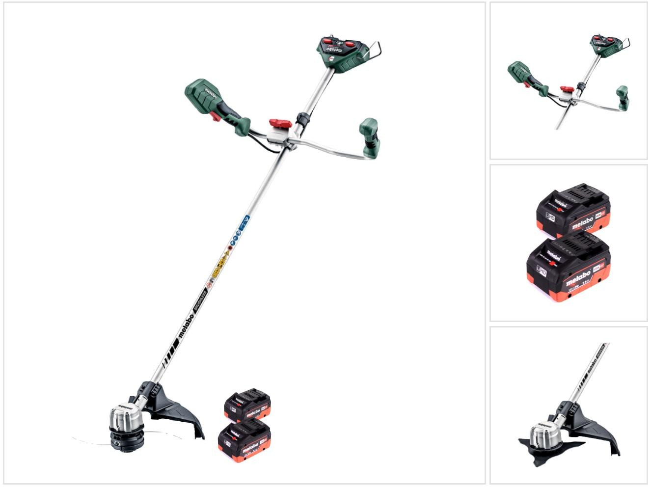 Metabo FSB 36-18 LTX BL 40 Accu-borstelfrees 36 V (2x 18 V) met 2x 5,5 Ah accu's