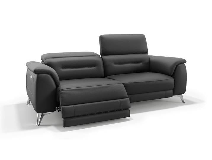 Designer Ledersofa Ledercouch GANDINO Garnitur