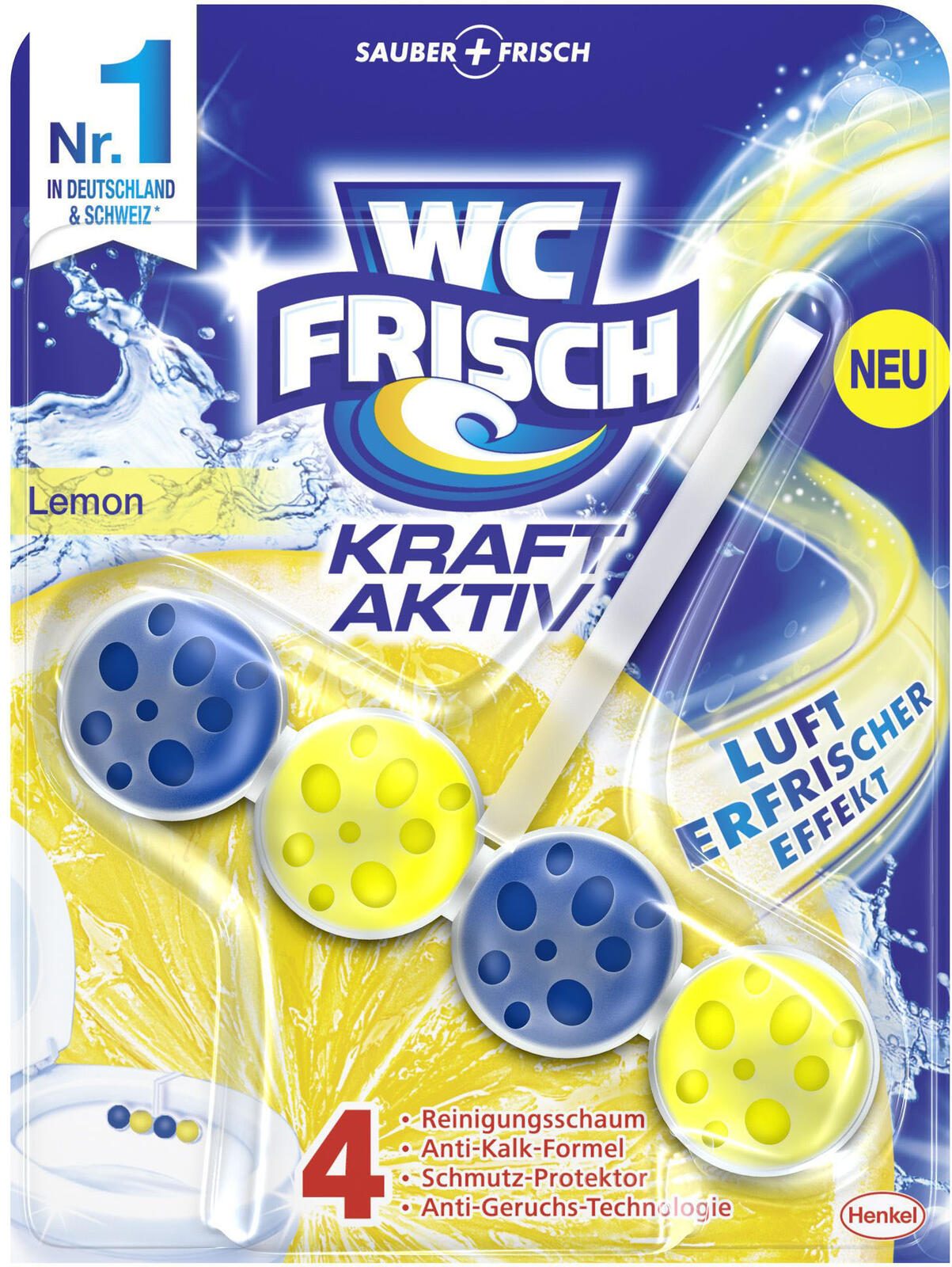 WC FRISCH WC-Duftspüler KRAFT AKTIV 50,0 g 286495