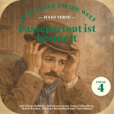 Passepartout ist bestürzt (In 80 Tagen um die Welt, Folge 4) - Jules Verne, Audio, 9783711956347