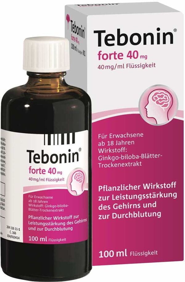 Tebonin forte 40mg 100ml