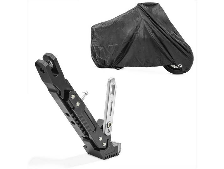 Tourtecs Sitzbank Set Seitenständer + Abdeckplane S2