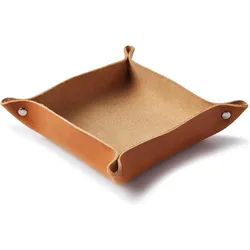 Castelijn & Beerens, Aufbewahrungsbox, Gaucho Taschenleerer Schale Leder 13 cm (13 x 3.50 x 13 cm)