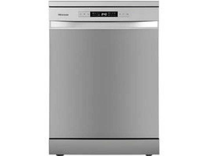 Lave-vaisselle 60 cm HISENSE HS622E10X - Gris - 2 bras de lavage - 4 plans darrosage