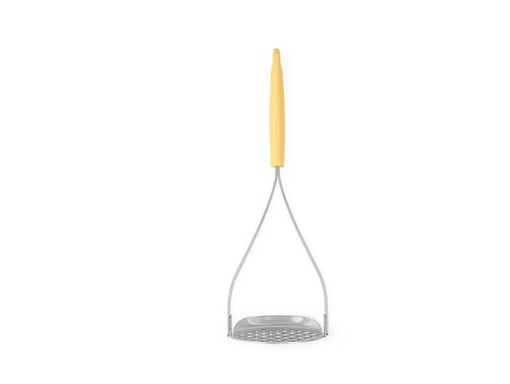 Brabantia TASTY+ aardappelstamper + lepel 2-delig Vanilla Yellow