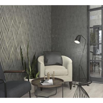 Vliestapete MARBURG "Patina", silber, B:0,53m L:10,05m, Vlies, Tapeten, moderne Tapete für Wohnzimmer Schlafzimmer Küche