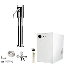 BieTal® Tafelwassergerät BieTal BT-30U Kühlung Schanksäule Puls flach Wasserfilter SET