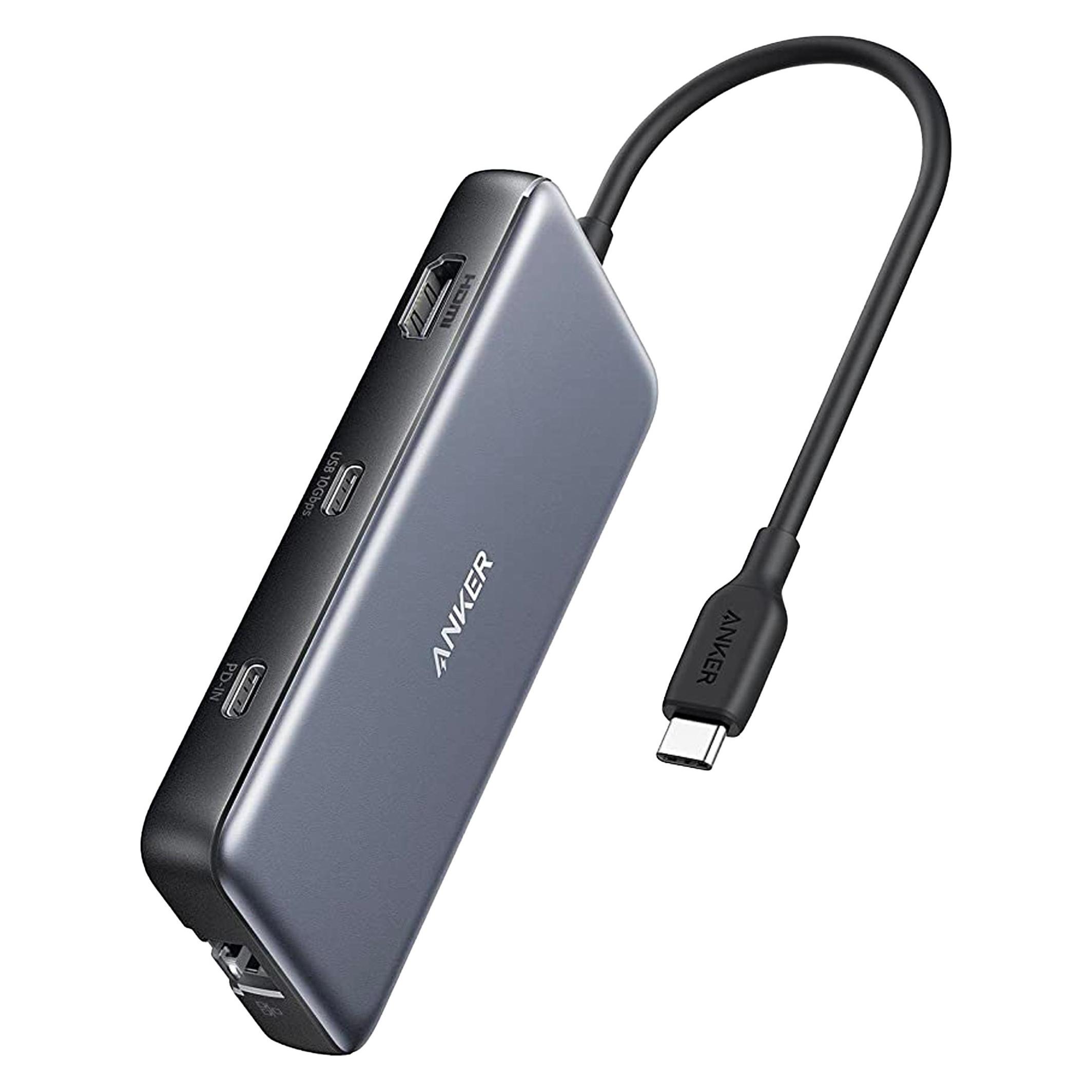 Anker Nano USB-C Hub 8-in-1 (USB-C, 8 Ports) (A83830A2)