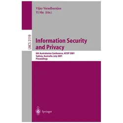 Information Security and Privacy, Fachbücher